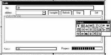 Орган управления Microsoft Web Browser